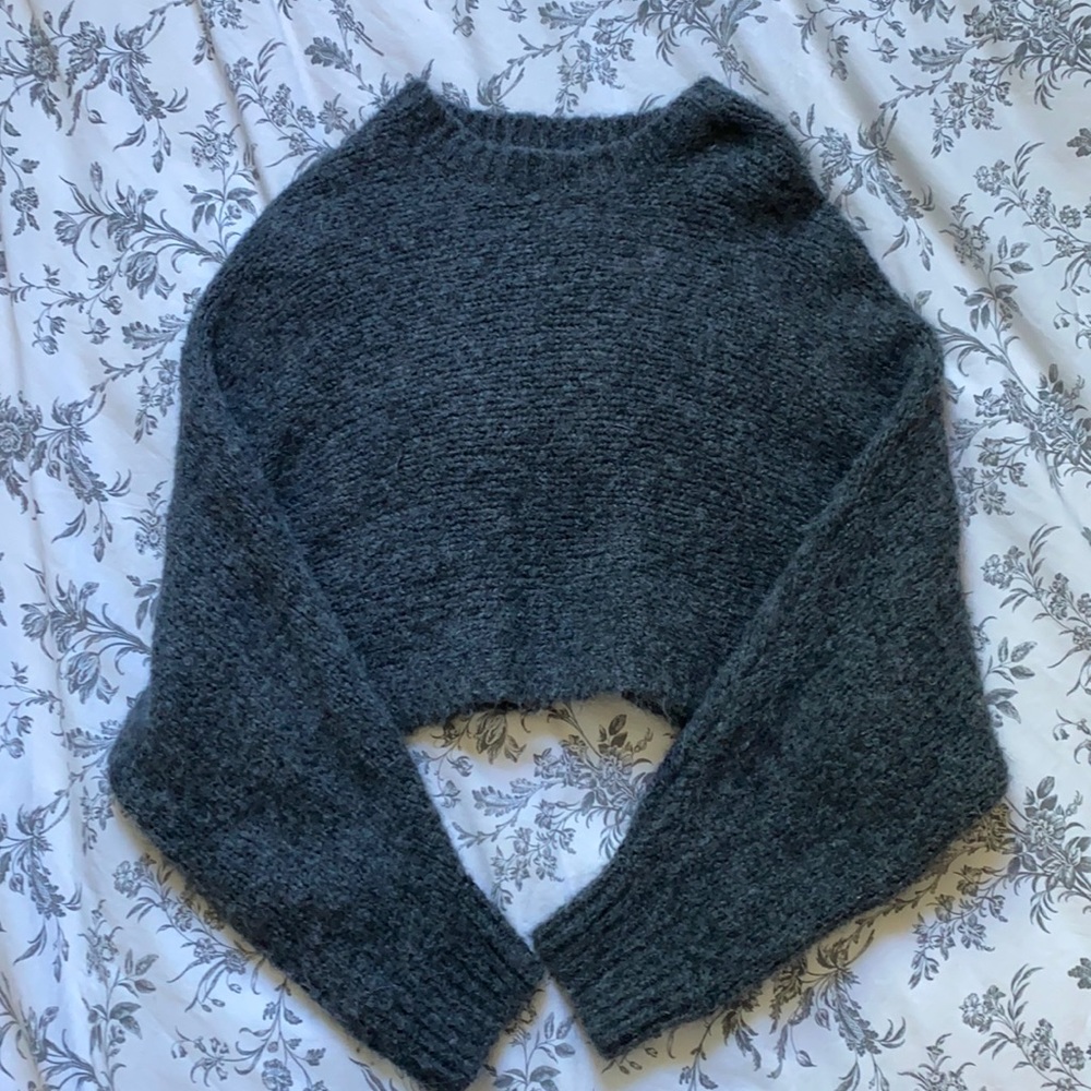 Wilfred cropped butterfly sleeve sweater